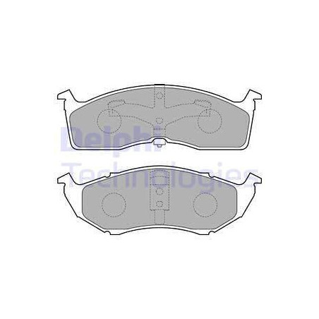 Pastiglie freno Anteriore per Chrysler 300M Concorde Neon Voyager III DELPHI LP1531