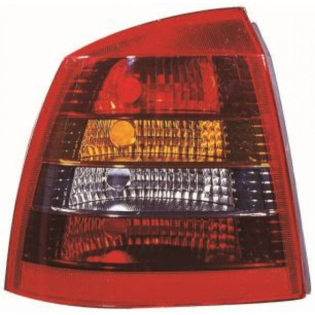 Fanale posteriore sinistra per OPEL - DEPO 442-1916L-UE-SR
