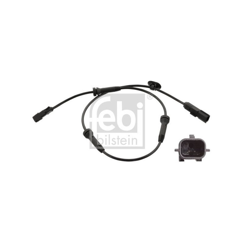 FEBI BILSTEIN 102475 ABS Wheel Speed Sensor Front for Grand Scenic II Megane II Scenic II (2006-2009)