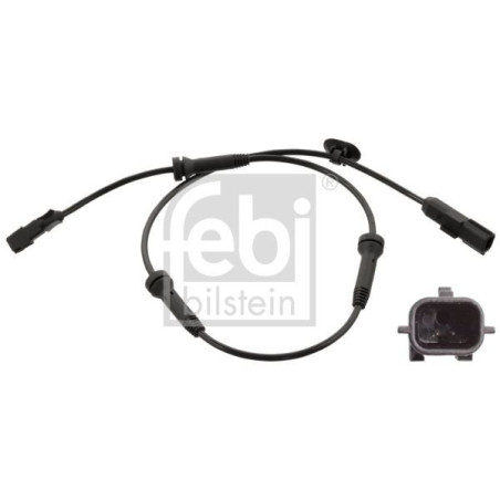 FEBI BILSTEIN 102475 ABS Wheel Speed Sensor Front for Grand Scenic II Megane II Scenic II (2006-2009)