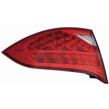 Lampa tylna lewa LED dla Porsche Cayenne II (2010-2014) - DEPO 448-1911L-AEN
