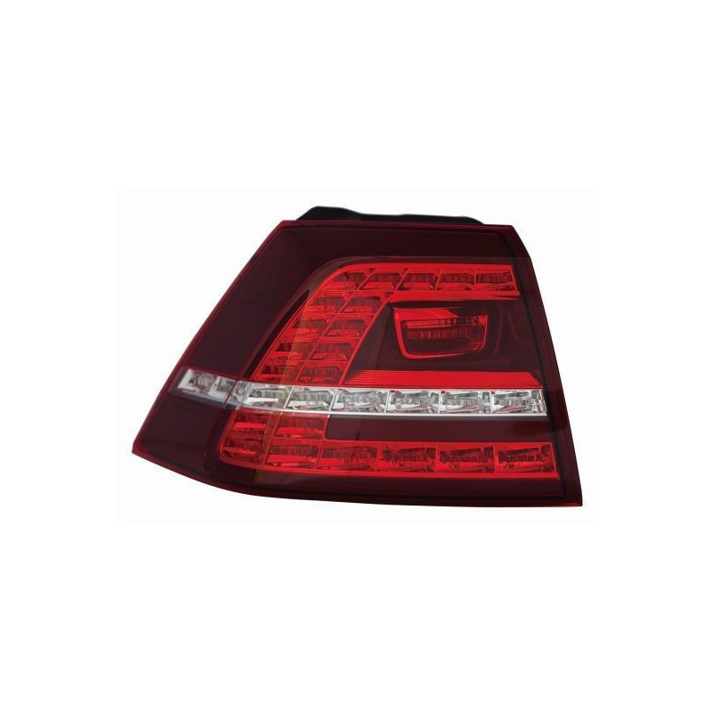 Feu arrière gauche LED pour Volkswagen Golf VII Hayon (2012-2016) DEPO 441-19F3L-AE