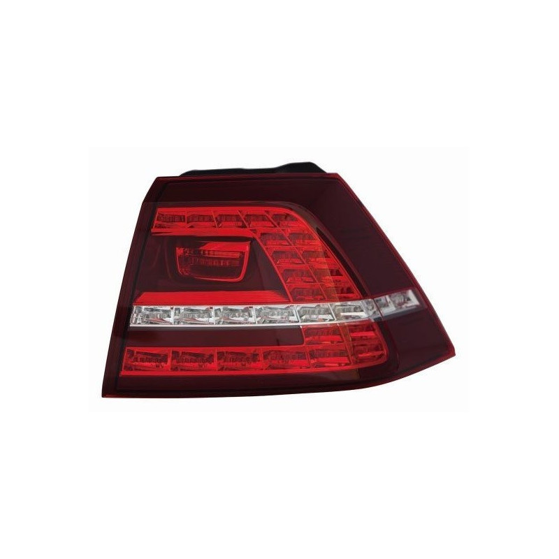 Lampa tylna prawa dla Volkswagen Golf VII Hatchback (2012-2016) DEPO 441-19F3R-AE