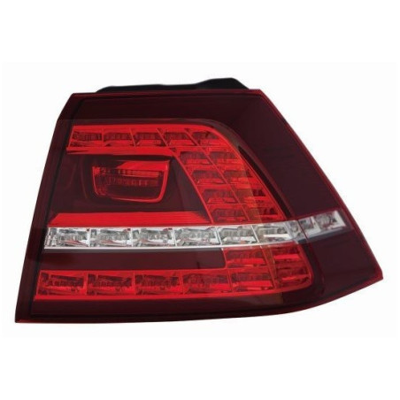 Fanale posteriore destra LED per Volkswagen Golf VII Hatchback (2012-2016) DEPO 441-19F3R-AE
