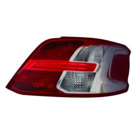 Lampa tylna lewa dla PEUGEOT - DEPO 550-1966L-LD-UE