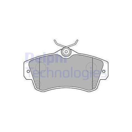Klocki hamulcowe Przód dla Chrysler PT Cruiser DELPHI LP1522