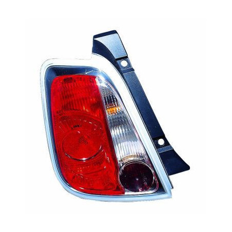 Fanale posteriore sinistra per Abarth FIAT 500 Hatchback (2007-2015) DEPO 661-1931L-LD-UE