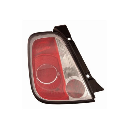 Zadní světlo levé pro Abarth FIAT 500 Hatchback (2007-2015) DEPO 661-1931L-LDUEN