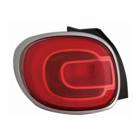 Rear Light Left for Fiat 500L Trekking (2012- ) DEPO 661-1957L-UE8