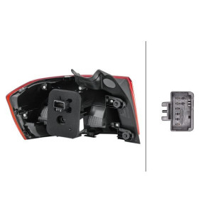 Rear Light Right LED for Volkswagen Passat B8 Variant Alltrack (2014-2020) - HELLA 2SD 011 889-061