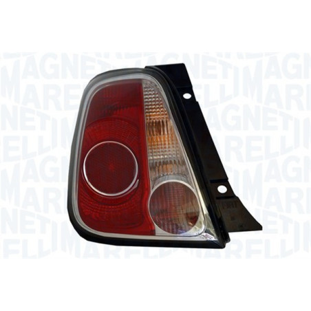 Rear Light Left for Abarth FIAT 500 Hatchback (2007-2015) MAGNETI MARELLI 714027040787