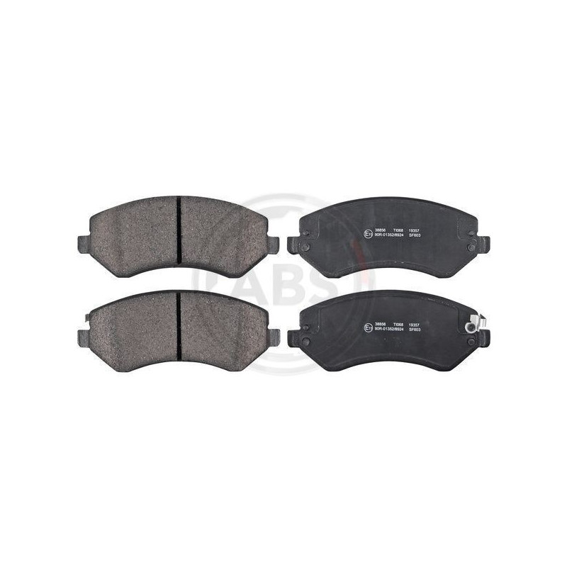 Klocki hamulcowe Przód dla Chrysler Voyager Jeep Cherokee A.B.S. 38856
