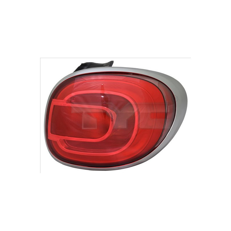 Rear Light Right for Fiat 500L Trekking (2012– ) TYC 11-12363-16-2