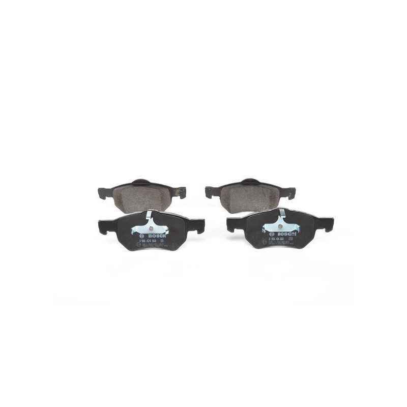 Brzdové platničky Predné pre Chrysler Voyager Grand Voyager BOSCH 0 986 424 668