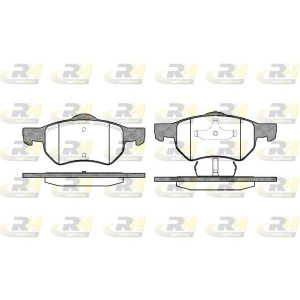 Pastillas de freno Delantero para Chrysler Voyager Grand Voyager ROADHOUSE 2882.00