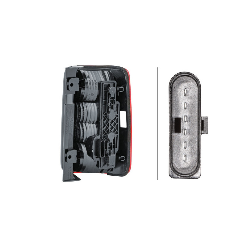 Fanale Posteriore  - HELLA 2VP 354 999-031