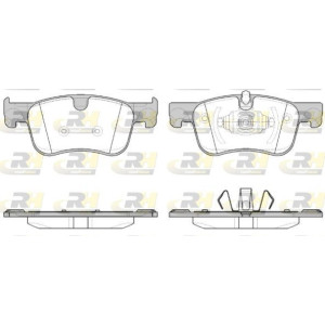 Brzdové platničky Predné pre Citroen C4 Grand Picasso Spacetourer ROADHOUSE 21580.00