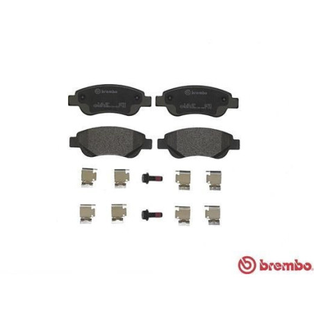 BREMBO P 61 081 Brake Pads Set Front for Aygo C1 108 107