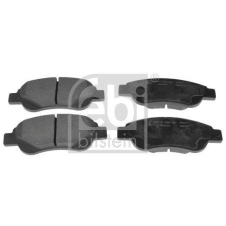 Pastillas de freno Delantero para Citroen Peugeot Toyota FEBI BILSTEIN 16589