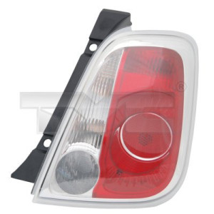 TYC 11-11283-01-2 Fanale posteriore destra per Abarth FIAT 500 Hatchback (2007-2015)