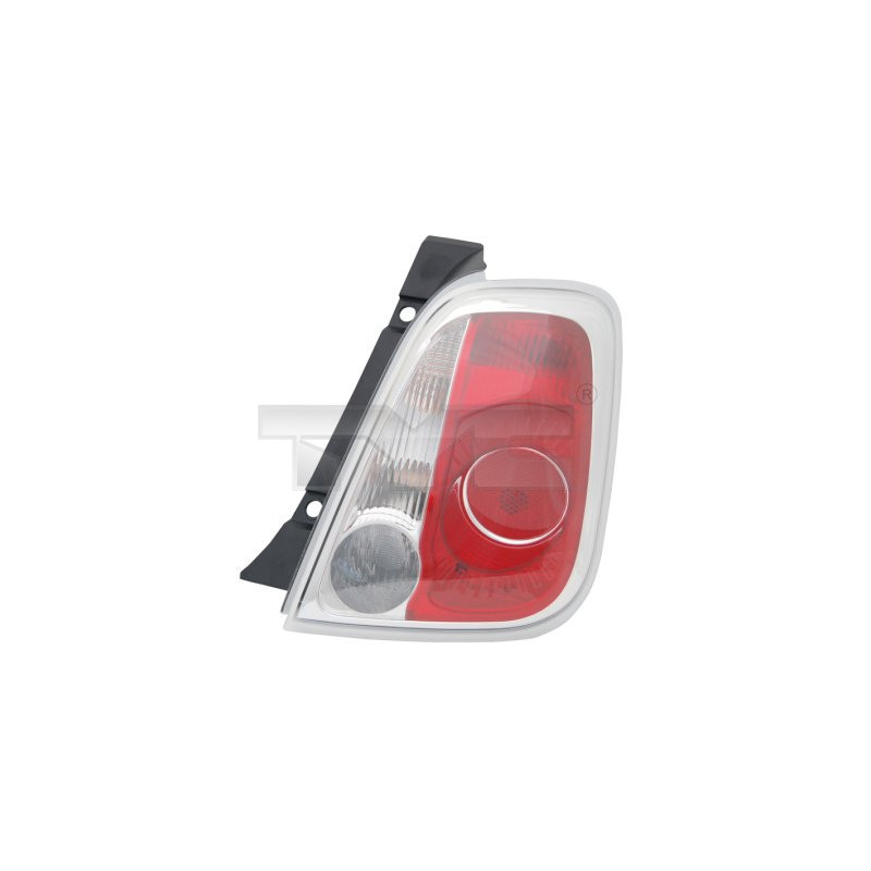 Fanale Posteriore Destra per Abarth FIAT 500 Hatchback (2007-2015) TYC 11-11283-01-2