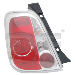 TYC 11-11284-01-2 Lampa tylna lewa dla Abarth FIAT 500 Hatchback (2007-2015)
