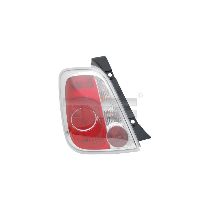 Rückleuchte Links für Abarth FIAT 500 Schrägheck (2007-2015) TYC 11-11284-01-2