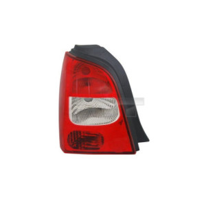 Feu Arrière Gauche pour Renault Twingo II (2007-2011) TYC 11-11444-01-2