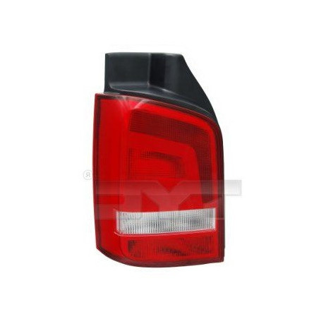 Rear Light Left for VW Multivan V Transporter V (2009-2015) with tailgate - TYC 11-11594-01-2