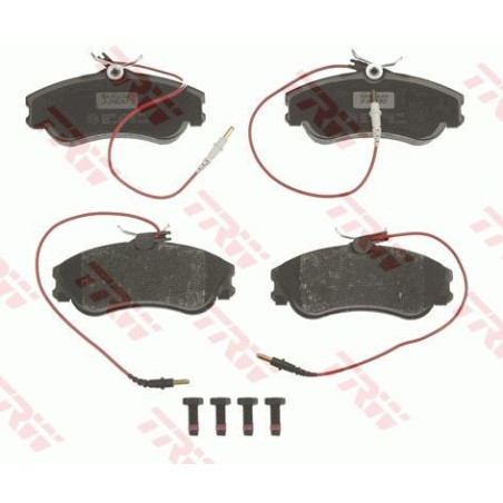 Pastillas de freno Delantero para Citroen Berlingo Xsara Peugeot 306 Partner TRW GDB1260