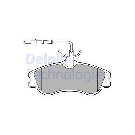 Brake Pads Set Front for Citroen Berlingo Xsara Peugeot 306 Partner DELPHI LP1607