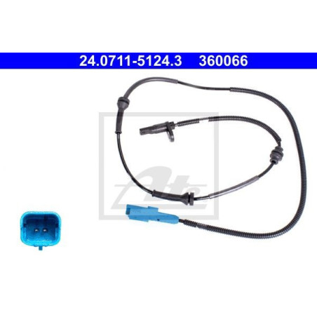 ATE 24.0711-5124.3 ABS Wheel Speed Sensor Front for C3 C2 Enterprise 1007