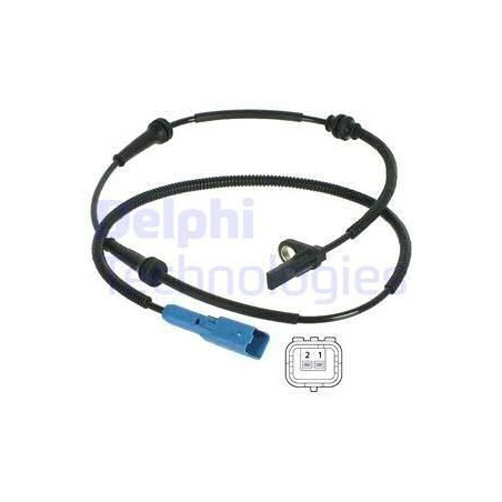 DELPHI SS20133 Front ABS Wheel Speed Sensor for Citroen C2 C3 Pluriel Peugeot 1007