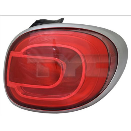 Rear Light Right for Fiat 500L Trekking (2012– ) TYC 11-12363-16-2