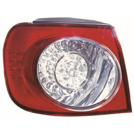 Feu arrière gauche LED pour Volkswagen Golf V Plus (2004-2008) DEPO 441-1972L-AE