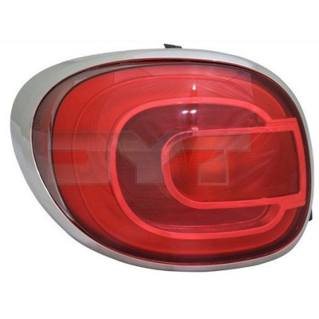 Feu Arrière Gauche pour Fiat 500L (2012- ) TYC 11-12364-26-2