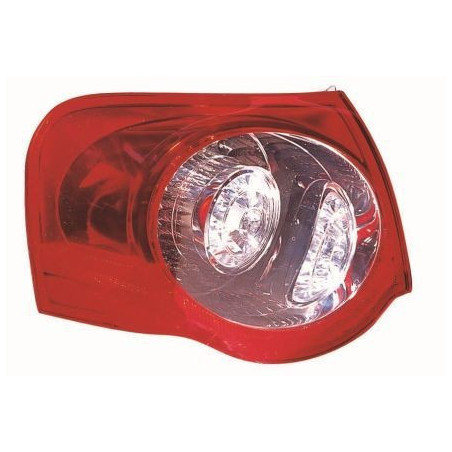 Zadné svetlo ľavé LED pre Volkswagen Passat B6 Variant (2005-2010) DEPO 441-1988L-AE