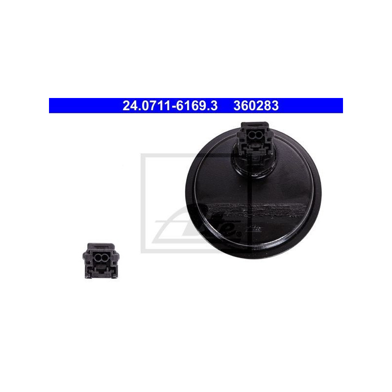 ATE 24.0711-6169.3 ABS Wheel Speed Sensor Rear for Yaris Charade