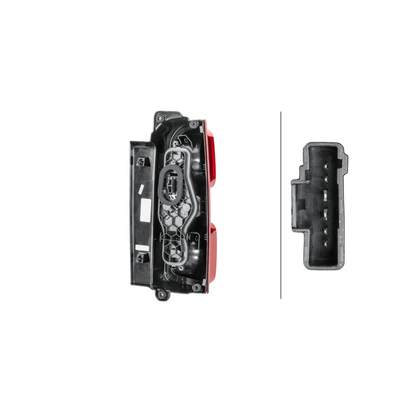 Rückleuchte  - HELLA 2SD 354 845-011