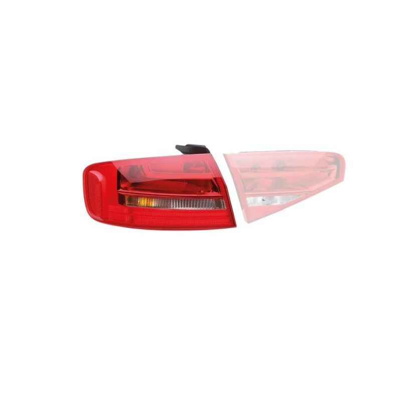 Lampa Tylna Lewa dla Audi A4 B8 Sedan (2012-2015) - HELLA 2VA 010 914-091