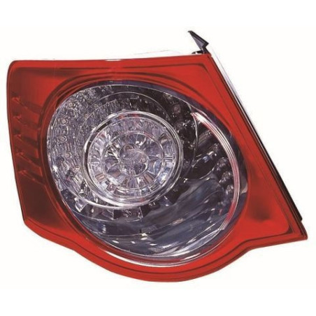 Fanale posteriore sinistra LED per Volkswagen Jetta III (2005-2010) DEPO 441-1985L-AE