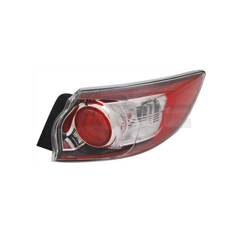 Rear Light Right for Mazda 3 II Hatchback (2008-2011) TYC 11-11583-01-2
