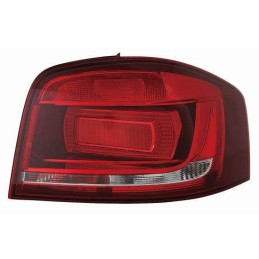 Lampa Tylna Prawa dla Audi A3 II Hatchback (2010-2012) DEPO 446-1916R-LD2UE
