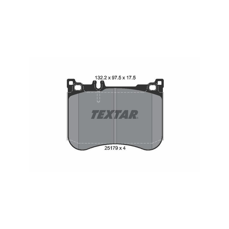 FRONT Brake Pads for Mercedes-Benz S-Class W222 C217 A217 SL R231 TEXTAR 2517903