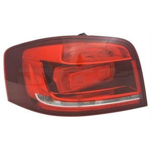 Rear Light Left for Audi A3 II Hatchback (2010-2012) TYC 11-12074-01-2