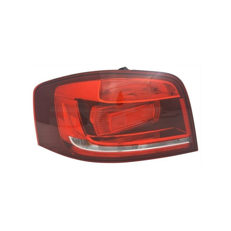 Piloto trasero Izquierdo para Audi A3 II Hatchback (2010-2012) TYC 11-12074-01-2