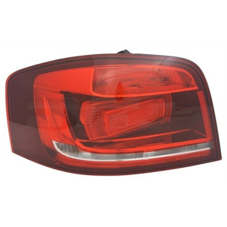 Feu Arrière Gauche pour Audi A3 II Hayon (2010-2012) TYC 11-12074-01-2
