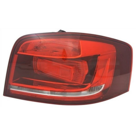 Lampa Tylna Prawa dla Audi A3 II Hatchback (2010-2012) TYC 11-12073-01-2