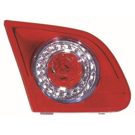 Rear Light Inner Left for Volkswagen Passat B6 Saloon / Sedan (2005-2010) DEPO 441-1314L-LD-UE