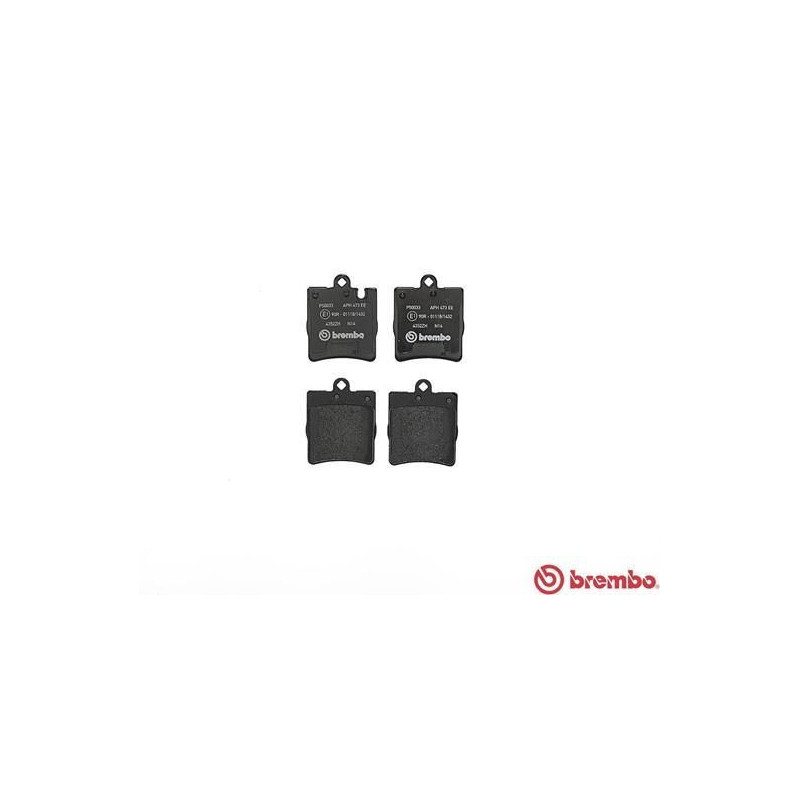 BREMBO P 50 033 Plaquettes de frein arrière pour Mercedes C CLK E SLK CLC S